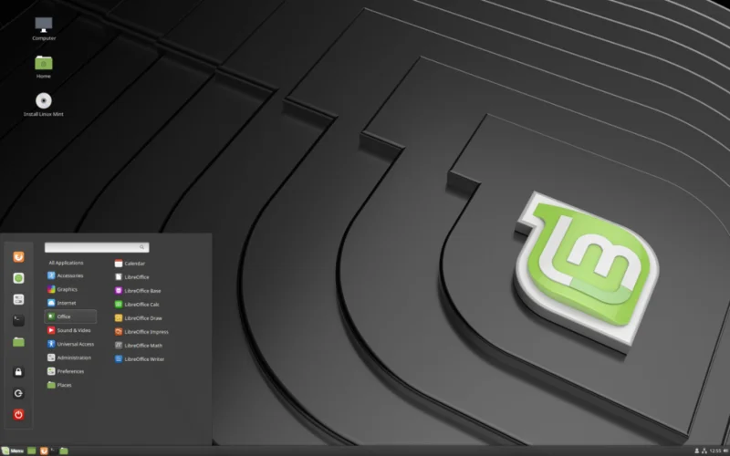 Nascondere le icone del desktop in Cinnamon