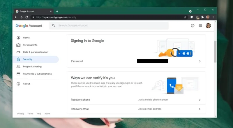 如何更改 Google 帳戶密碼