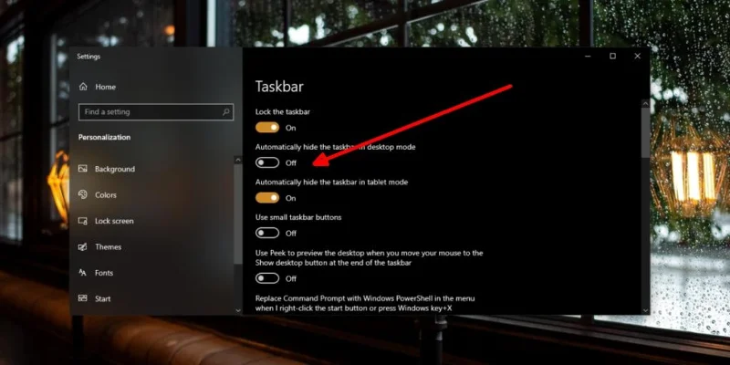 任務欄不會隱藏 - 如何修復 Windows 10 任務欄不隱藏