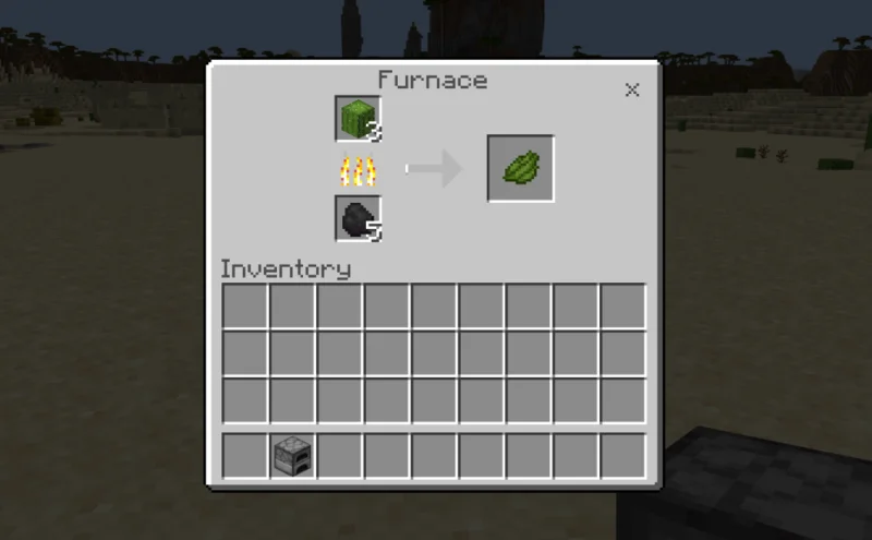 Minecraftで緑色の染料を作る方法