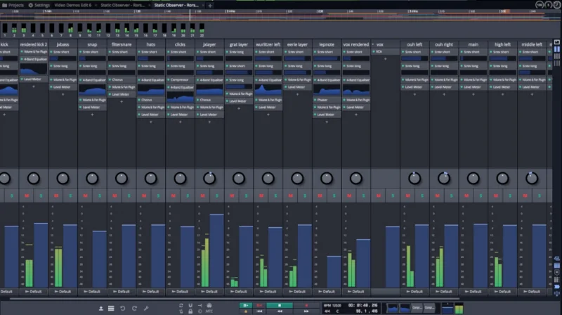 Station de travail audio Waveform sur Ubuntu