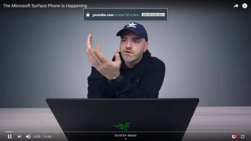 So deaktivieren Sie die Vollbildwarnung in Firefox