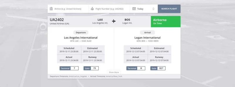 بيانات الطيران في الوقت الفعلي والتاريخية باستخدام Aviationstack API (مراجعة 2021)