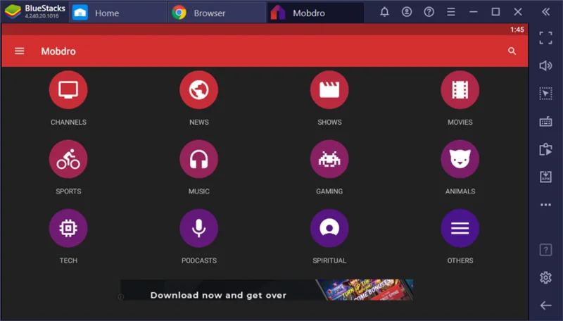 Avvia Mobdro