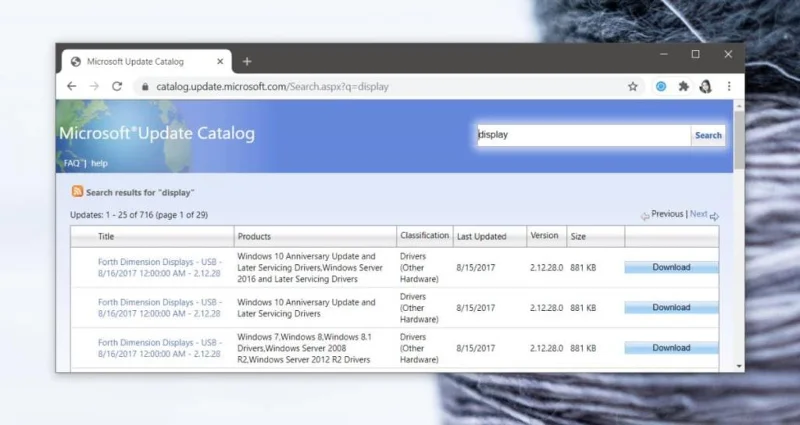 Come scaricare i driver autonomi di Windows 10