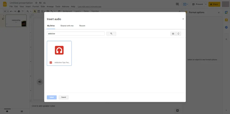 Come aggiungere audio a Presentazioni Google (guida completa)