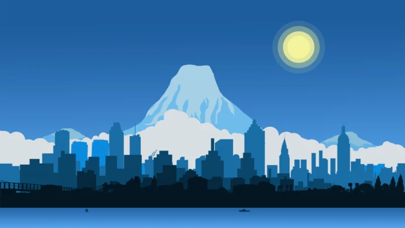 50 minimalistische Desktop-Hintergründe und Hintergründe (2021 Edition)