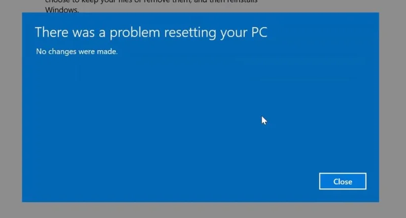 自動重置失敗時如何在 Windows 10 上重置 PC 自動重置失敗時如何在 Windows 10 上重置 PC