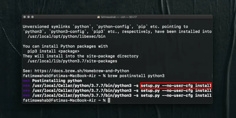 So installieren Sie Python 3 unter macOS