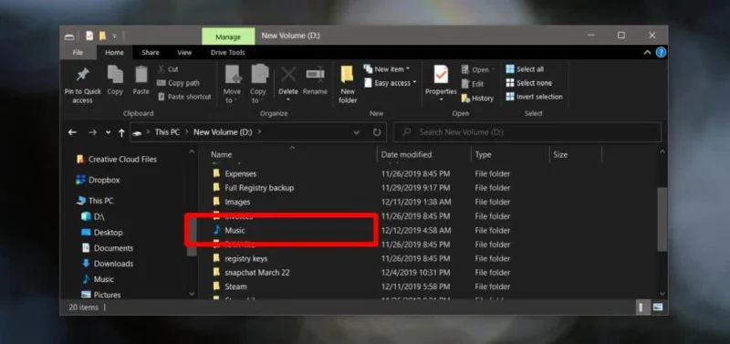 So ordnen Sie Standardordner unter Windows 10 neu zu