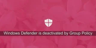 如何修復 Windows Defender 被組策略停用