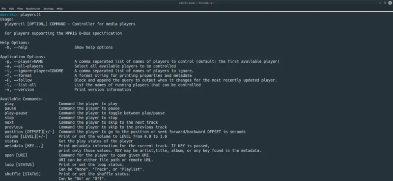 Come controllare i lettori musicali dalla riga di comando di Linux