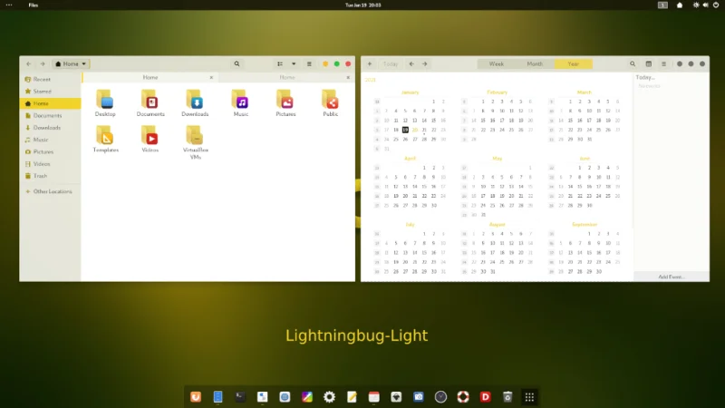 Cara memasang tema LightningBug GTK pada Linux