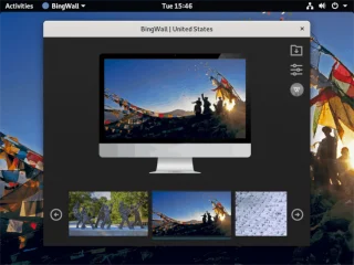 如何在 Linux 上將當天的 Bing 圖像設置為牆紙