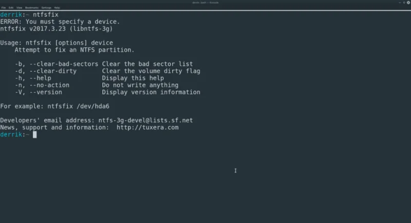 如何在 Linux 上修復無法工作的 Windows 硬盤