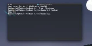 So führen Sie ein Shell- oder .sh-Skript unter macOS aus