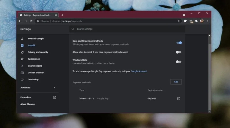 So löschen Sie Autofill-Daten in Chrome