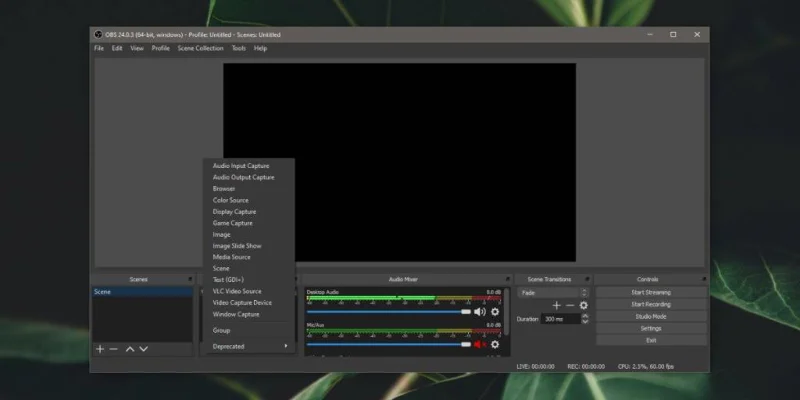 Come registrare lo schermo con OBS su Windows 10