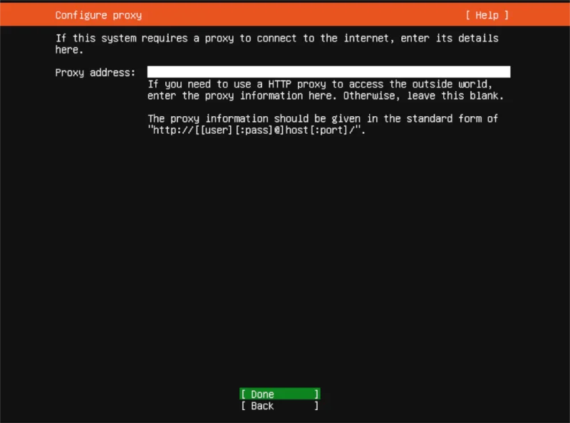 So installieren Sie Ubuntu Server 21.04 über USB