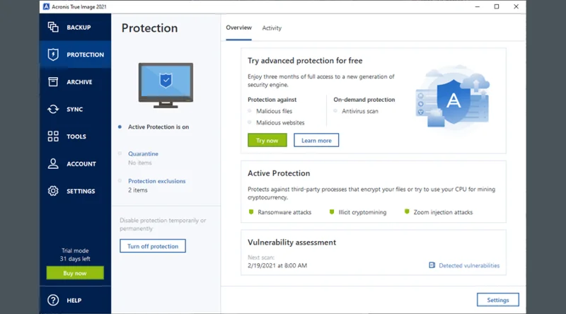 Acronis True Image (2021) Download e installazione per Windows e Mac