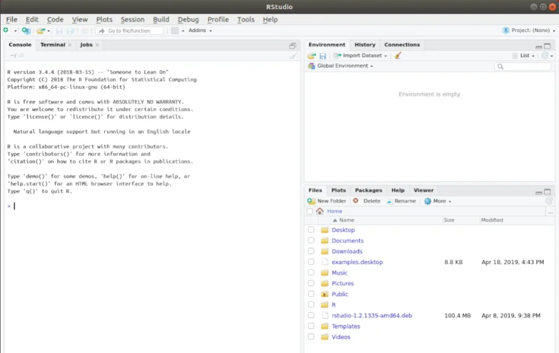 如何在 Linux 上設置 RStudio IDE