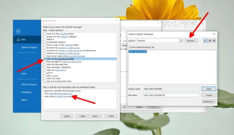 So senden Sie eine benutzerdefinierte automatische Antwort aus Outlook