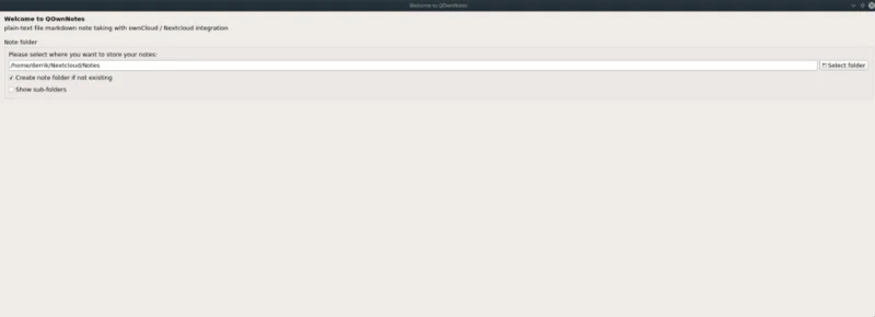 كيفية إعداد QOwnNotes باستخدام NextCloud على نظام Linux
