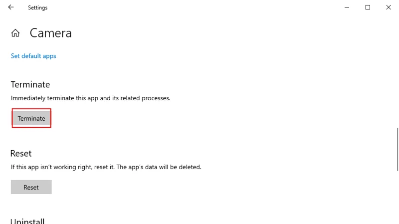 如何修復錯誤 0xa00f4244 NoCamerasAreAttached 在 Windows 10 上