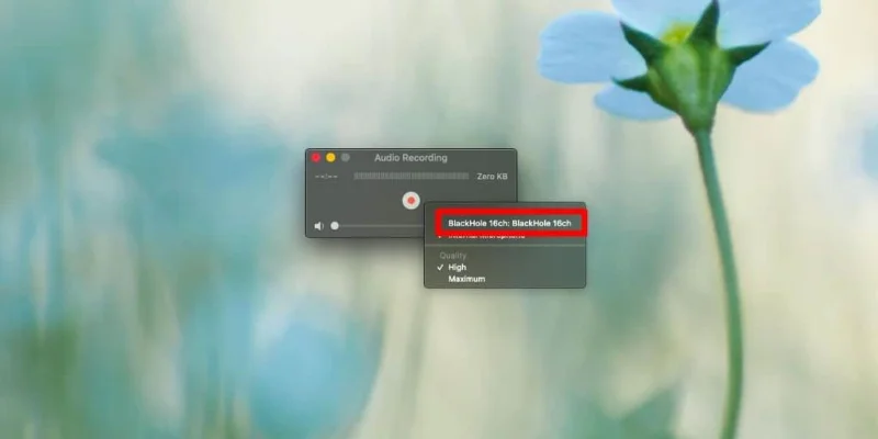 So zeichnen Sie die Lautsprecherausgabe unter macOS auf