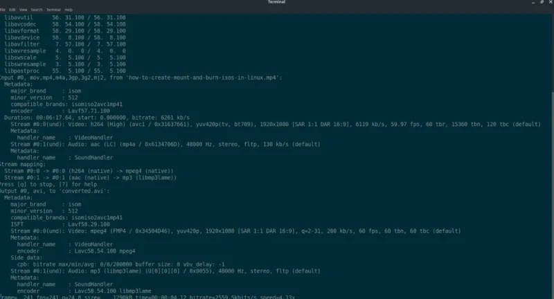 在 Linux 上轉換視頻文件的 5 種方法