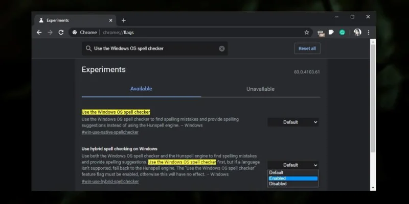 如何在 Chrome 中啟用 Windows 拼寫檢查器