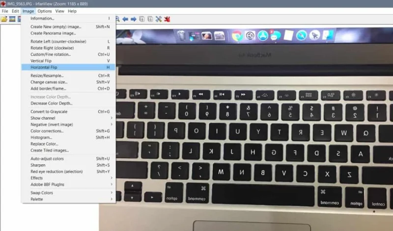 Windows10で写真をミラーリング/フリップする方法