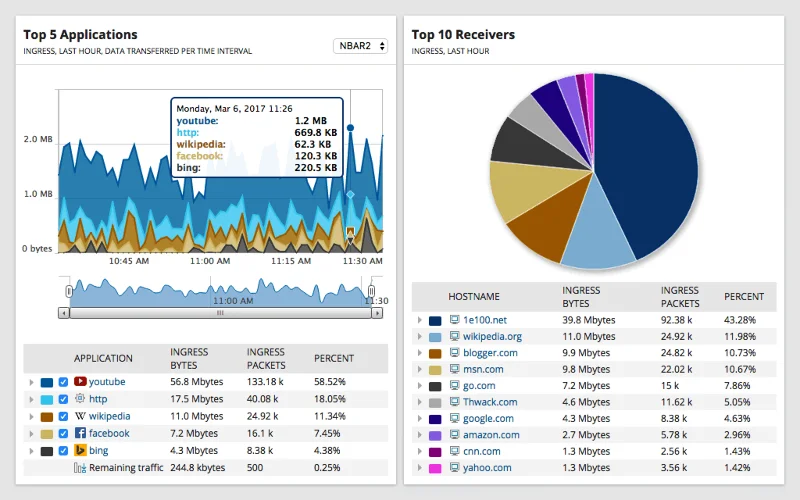 Analizzatore di traffico NetFlow di SolarWinds – Revisione 2021