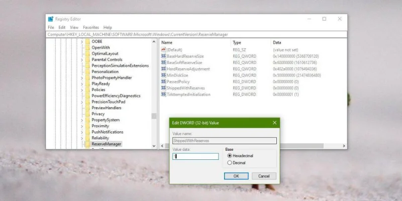 Come abilitare o disabilitare larchiviazione riservata su Windows 10