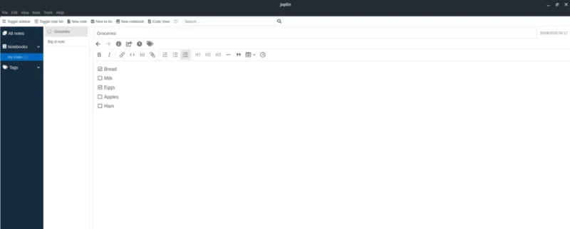 如何在 Linux 上設置 Joplin 筆記應用程序