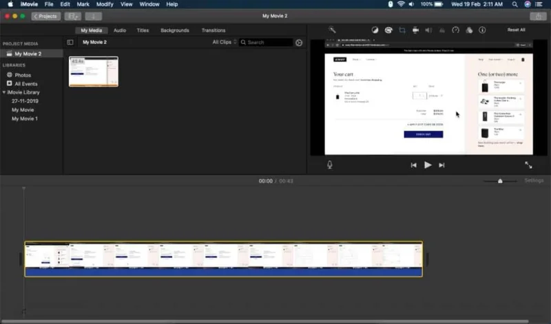 So konvertieren Sie eine MOV-Datei in MP4 unter macOS