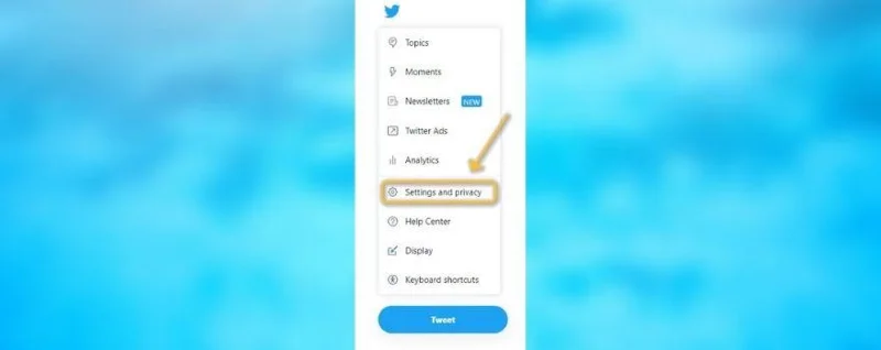 Twitter 設置和隱私