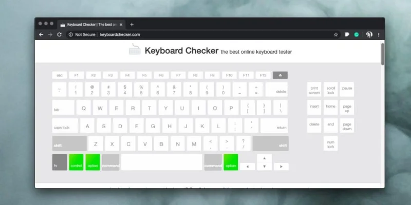 So testen Sie eine Mac- oder Apple-Tastatur
