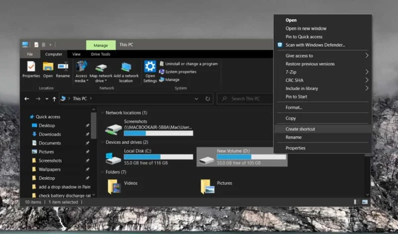 如何將驅動器固定到 Windows 10 上的任務欄