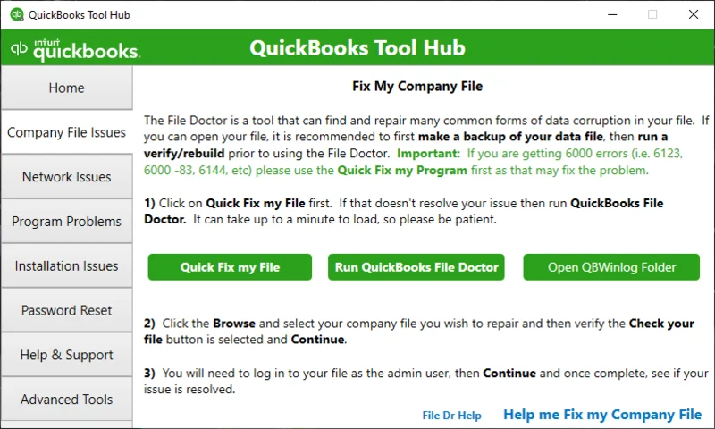 QuickBooks Tool Hub: download, installazione, come utilizzare