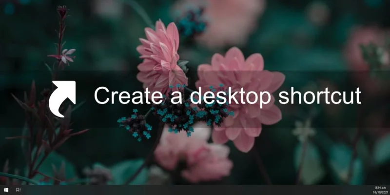 Как создать ярлык на рабочем столе в Windows 10