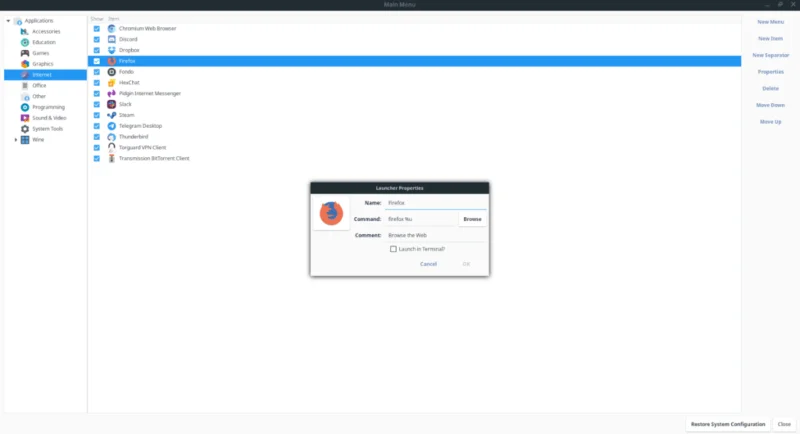 Jak edytować skróty do programów w Gnome Shell
