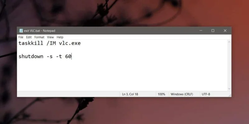 如何為 Windows 10 上的任何應用程序創建睡眠計時器