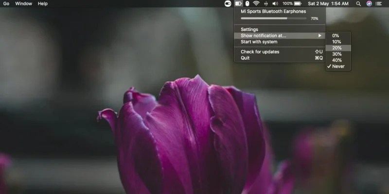 So zeigen Sie den Akku für Bluetooth-Geräte unter macOS an