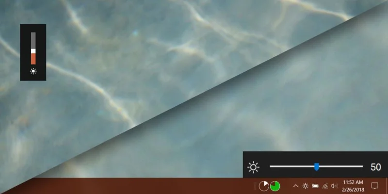 So fügen Sie einen Helligkeitsregler in Windows 10 hinzu