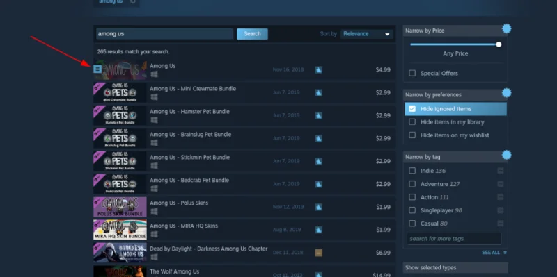 Wie man unter uns unter Linux spielt