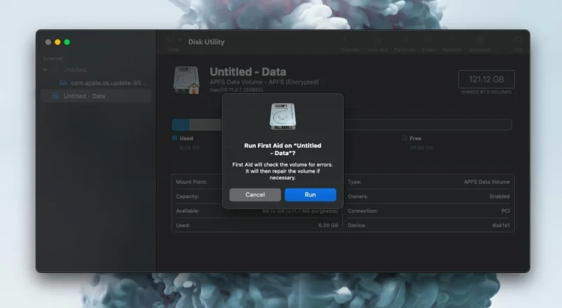 So reparieren Sie eine Festplatte in macOS