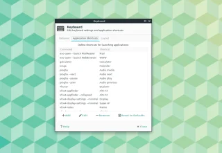 Jak dostosować skróty klawiaturowe na pulpicie XFCE4