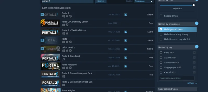 Come giocare a Portal 2 su Linux