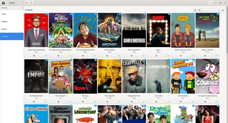 Come riprodurre file multimediali Plex dal desktop Linux con Girens